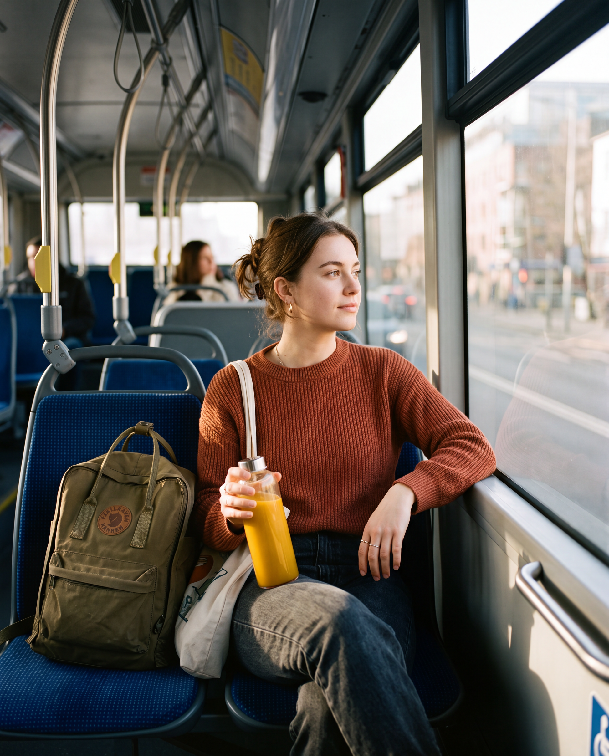 Person enjoying Munay Botanicals Turmeric & Black Pepper herbal extract.